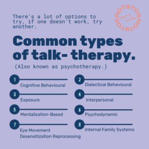 Common types of talk-therapy 